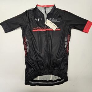 Gobik Unisex Cycling Short Sleeve Jersey CX Pro Size Small Black Red